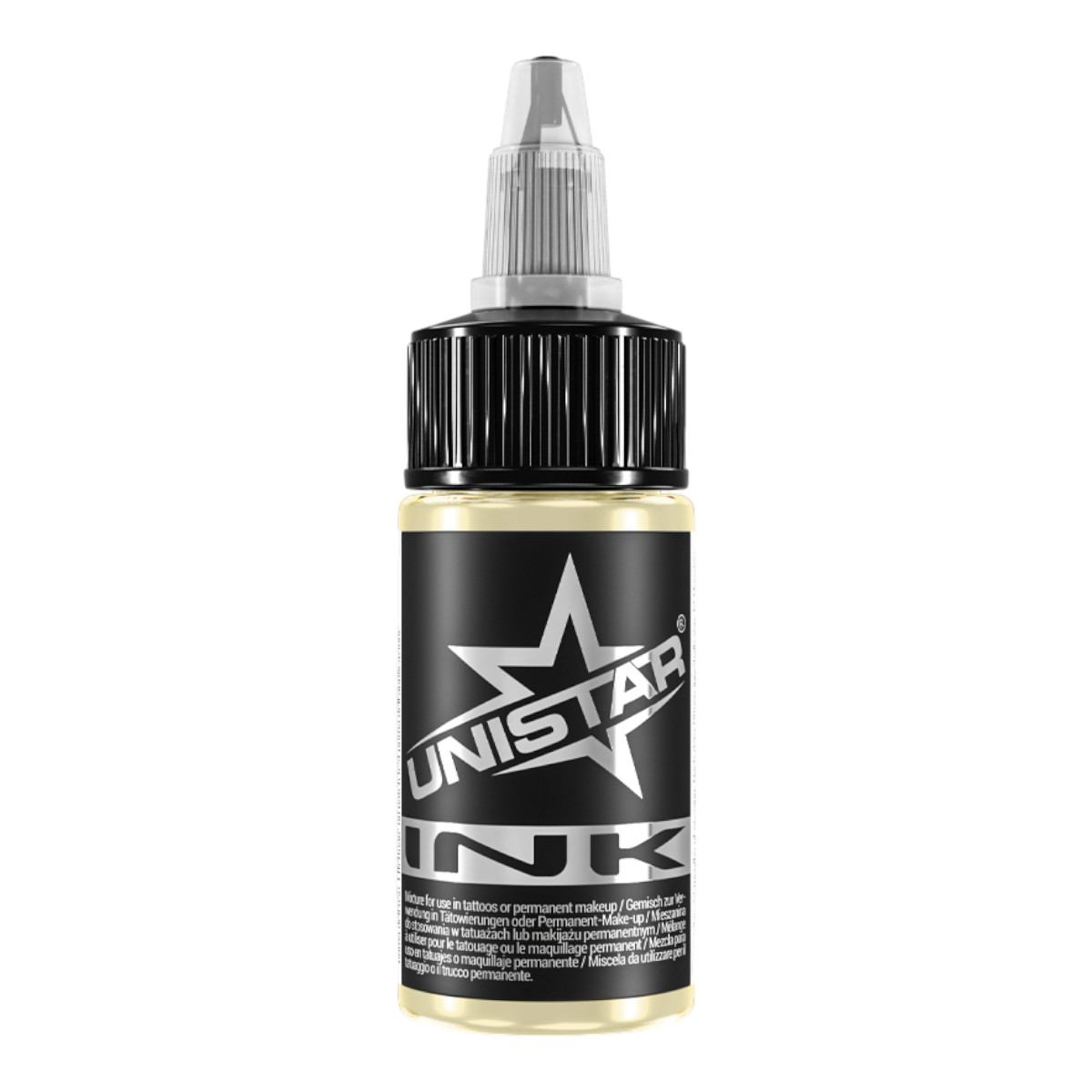 Unistar Colors Ink Banana Yellow 30ml Tätowierfarbe Flasche KC40
