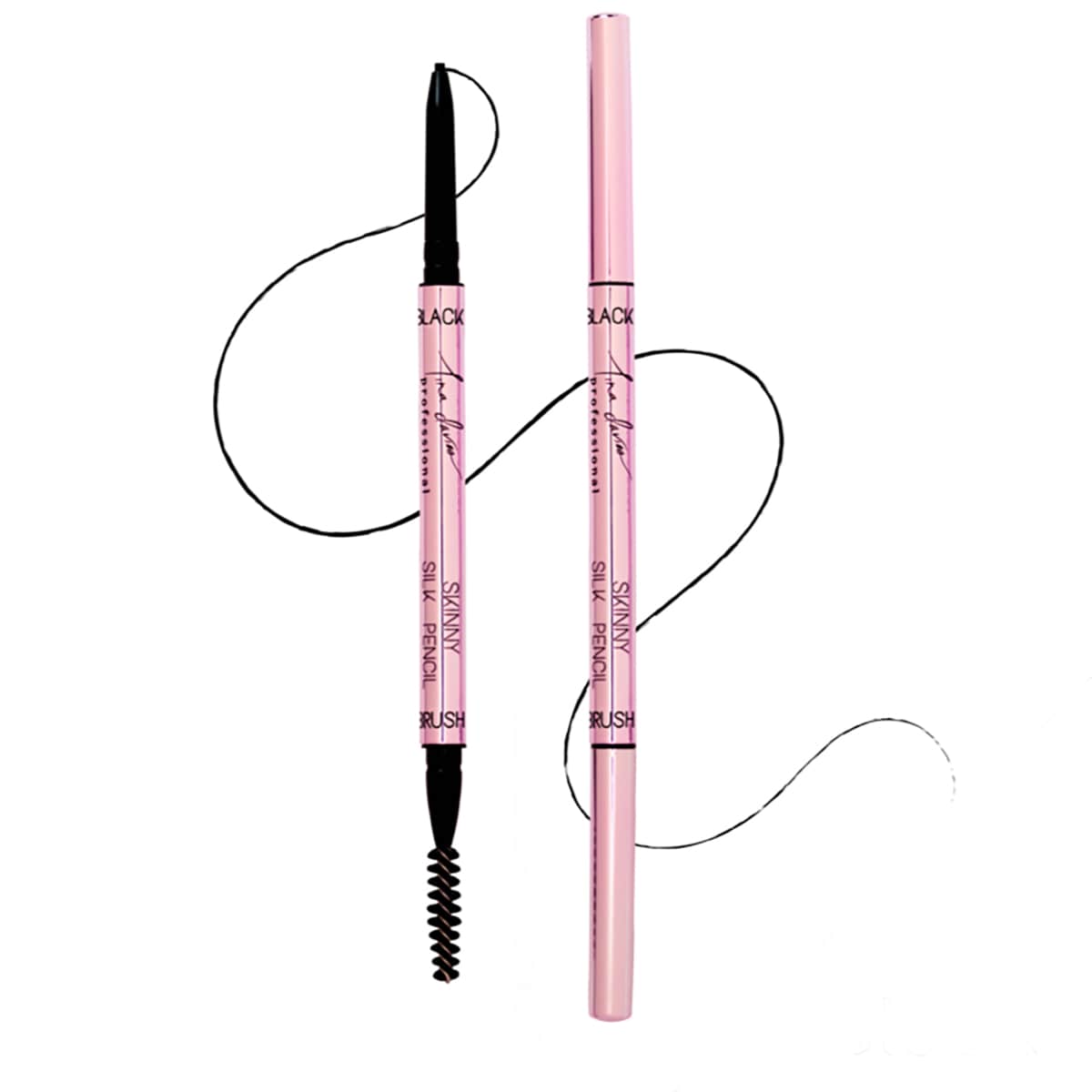 Tina Davies - Skinny Silk Pencil - Pack of 3 Farbe: Schwarz