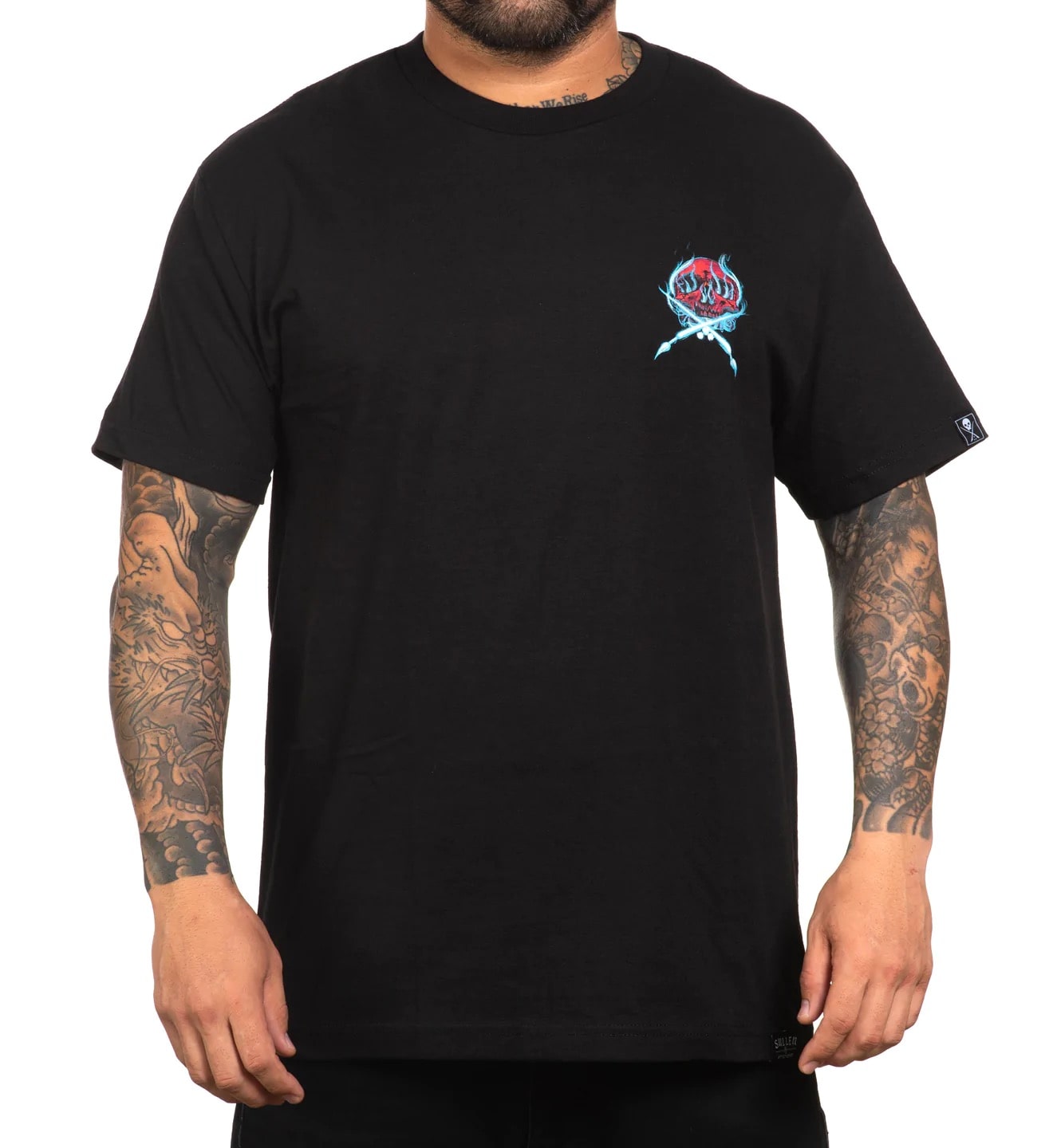 Sullen Clothing - Ghost Badge Standard Tee Size: XL