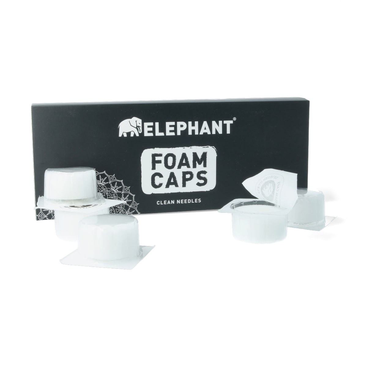 Elephant - Foam Caps - Box mit 20 Stück Elephant - Foam Caps - Box mit 20 Stück