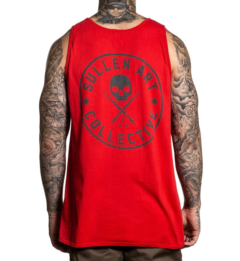 Sullen Clothing - Forever Tank Top - Red Größe: XL