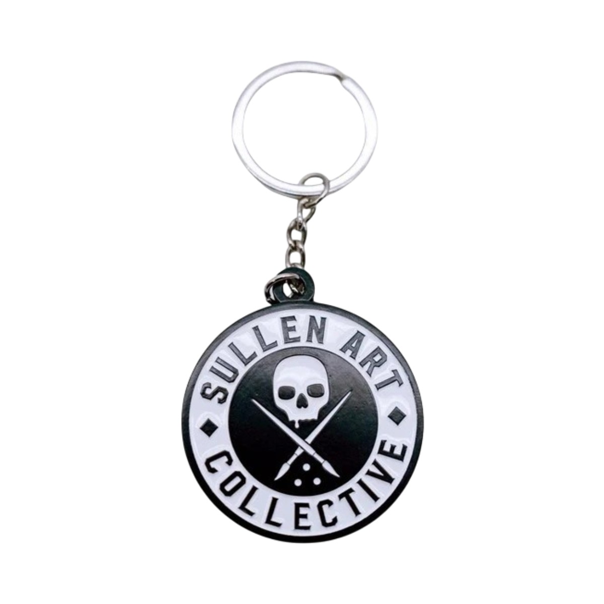 Sullen Clothing Metal Keychain - Black