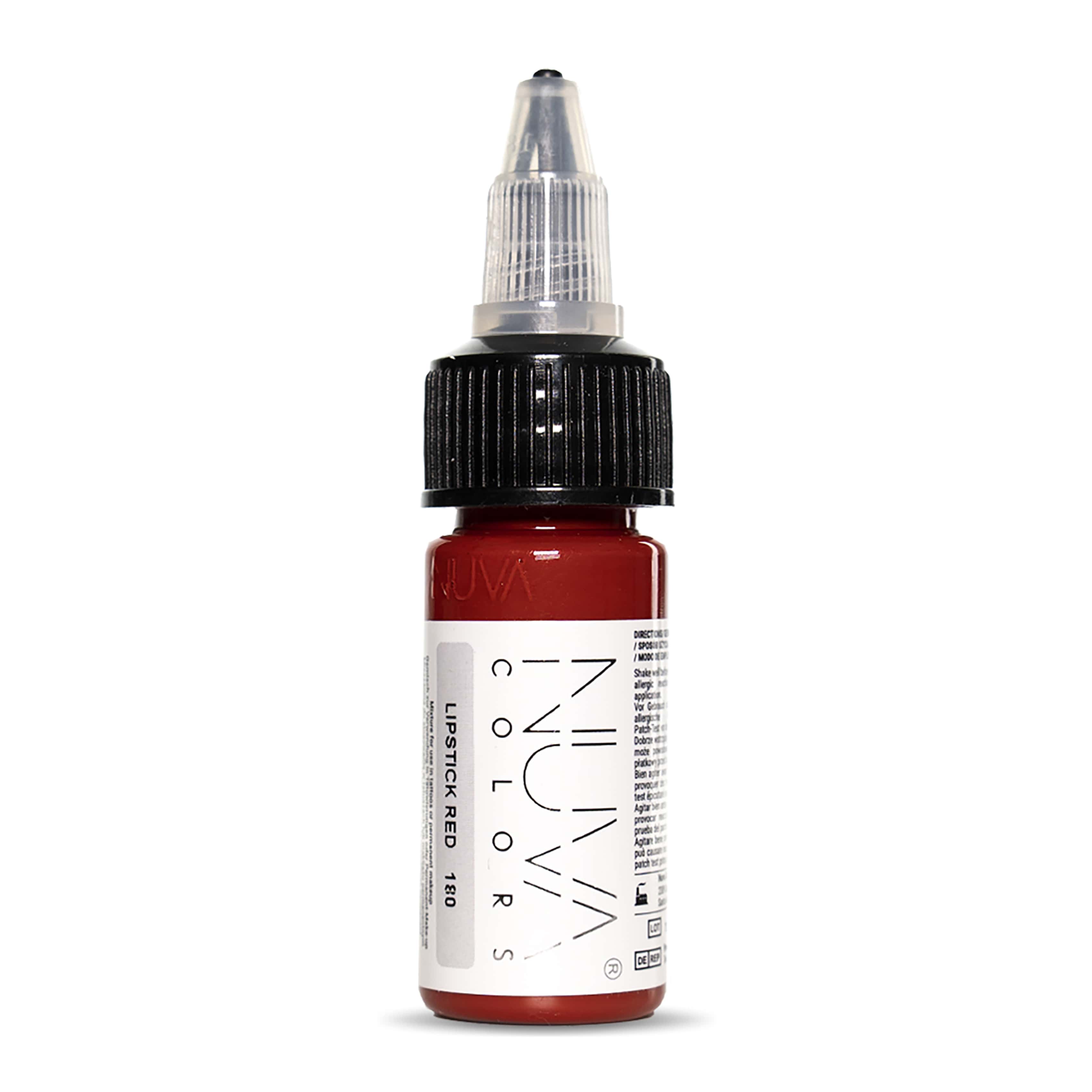 Nuva Colors - PMU Pigment - 180 Lipstick Red - 15 ml