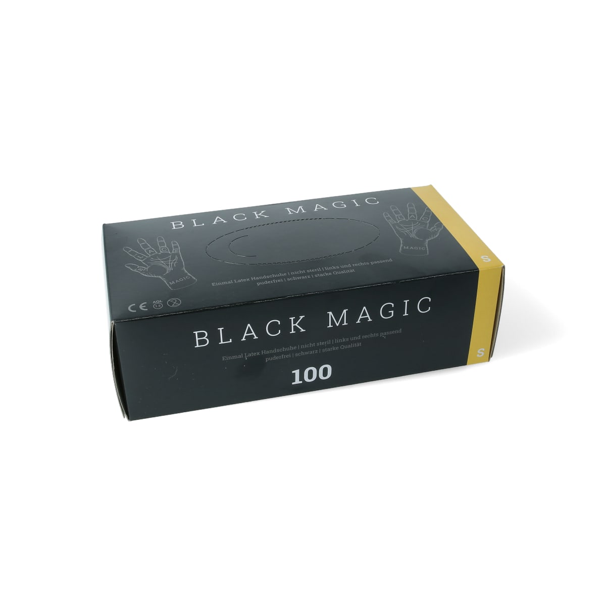 Black Magic - Tattoo Handschuhe - schwarz  Größe: S Black Magic - Tattoo Handschuhe - schwarz  Größe: S
