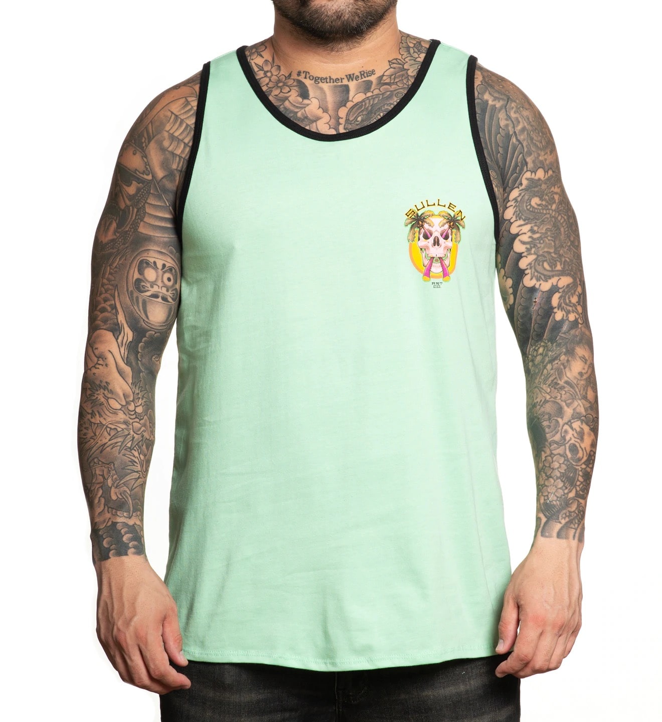 Sullen Clothing - Sum Bum Tank Top - Neptune Green Größe: XL