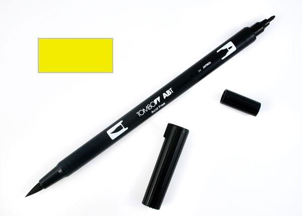 Tombow - Dual Brush Pen colour: Yellow