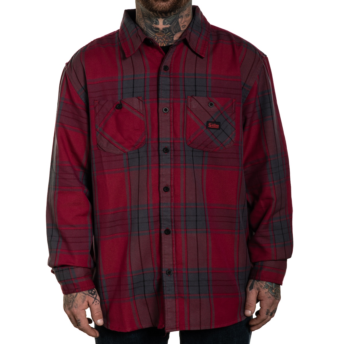 Sullen Clothing - Empire Flannel Größe: L
