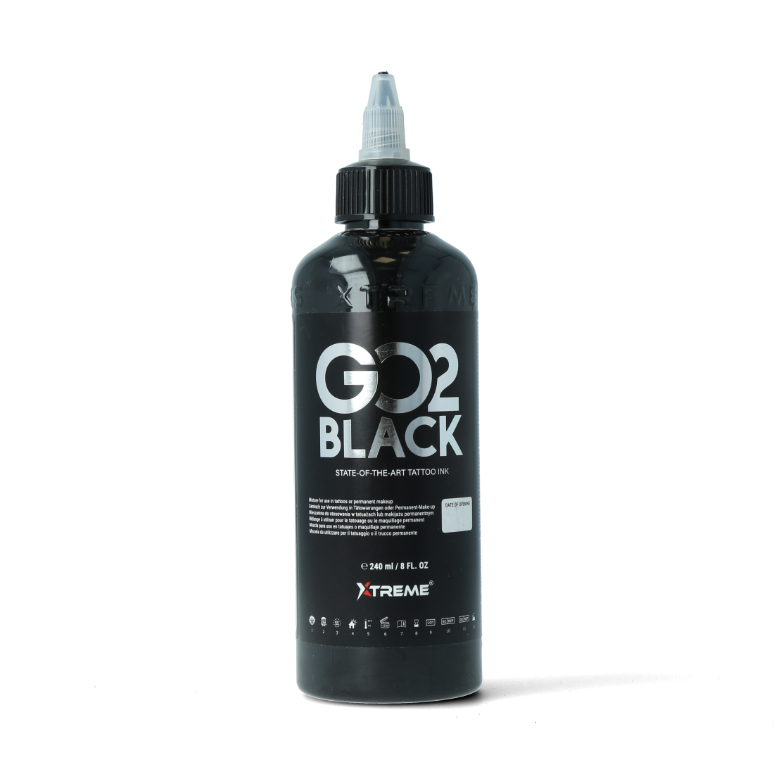 Xtreme Ink - Go2 Black Inhalt: 240 ml