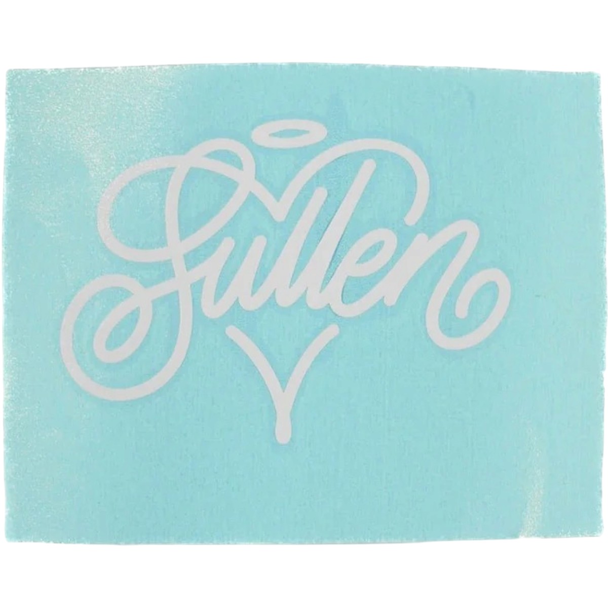 Sullen Clothing Womens Heart Logo Sticker - White