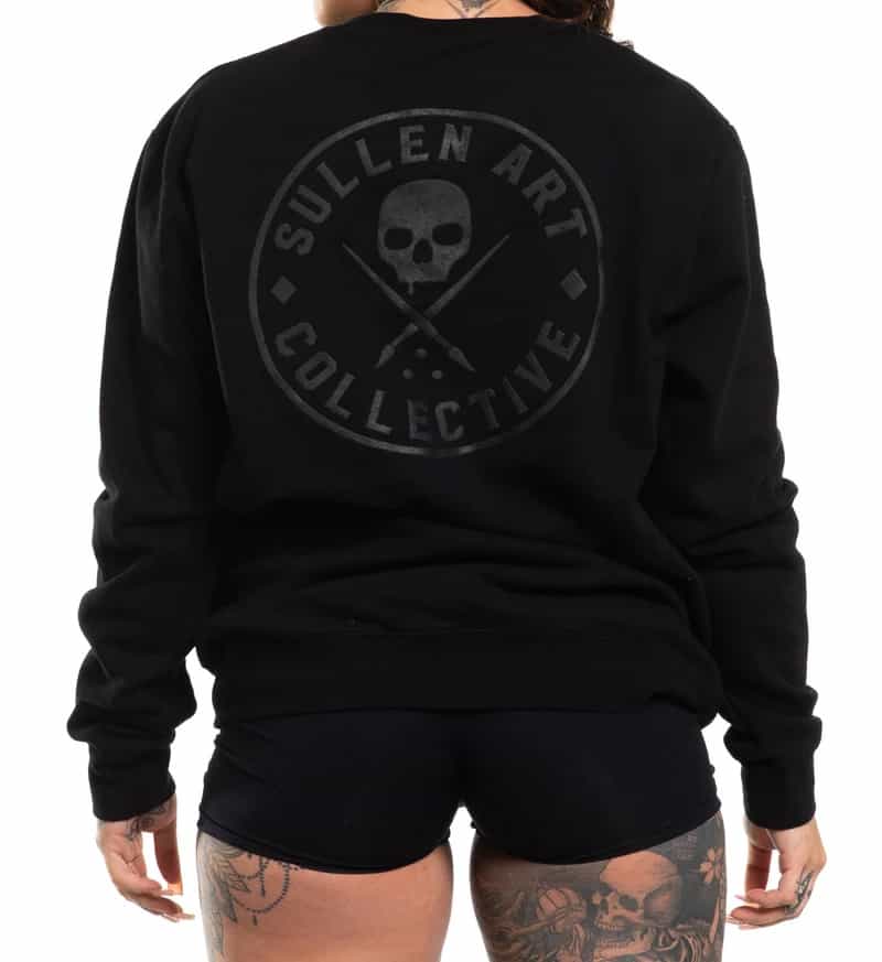 Sullen Clothing - Ever Crew Fleece - Jet Black Größe: XL