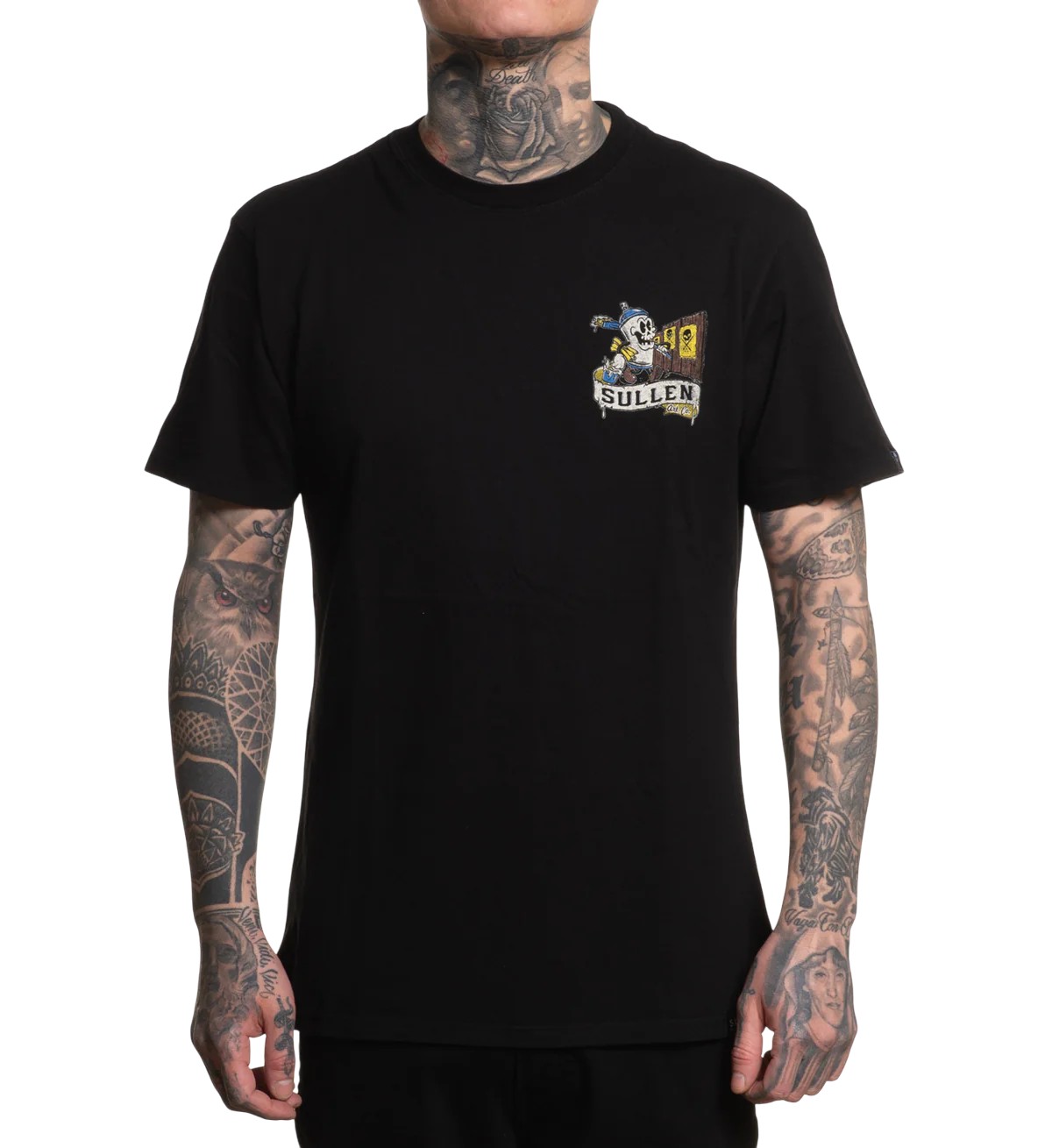 Sullen Clothing - Wild in the Streets S/S Tee Jet Black