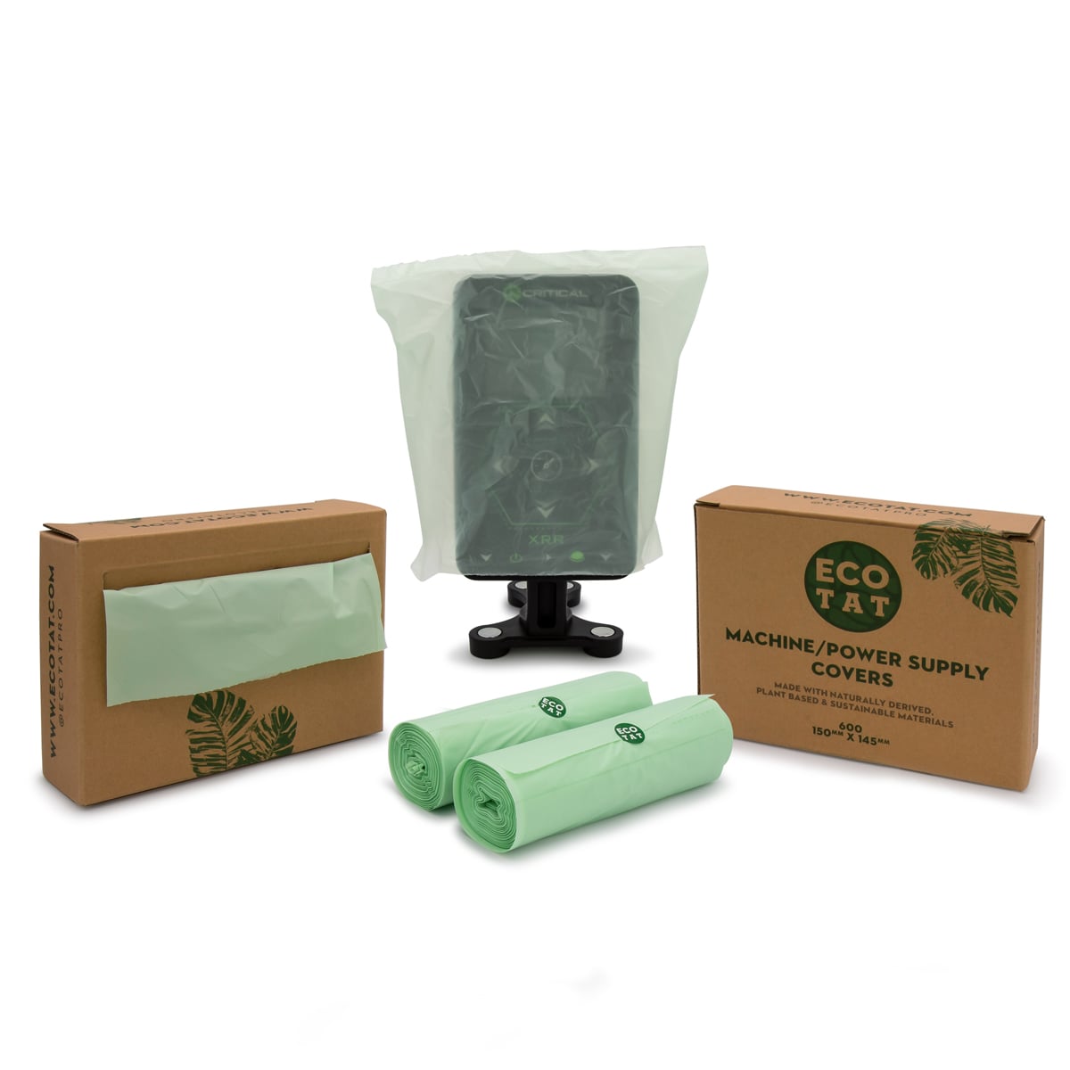 Ecotat - Schützhüllen für Maschinen und Netzgeräte - 600er Box - 150mm x 145mm