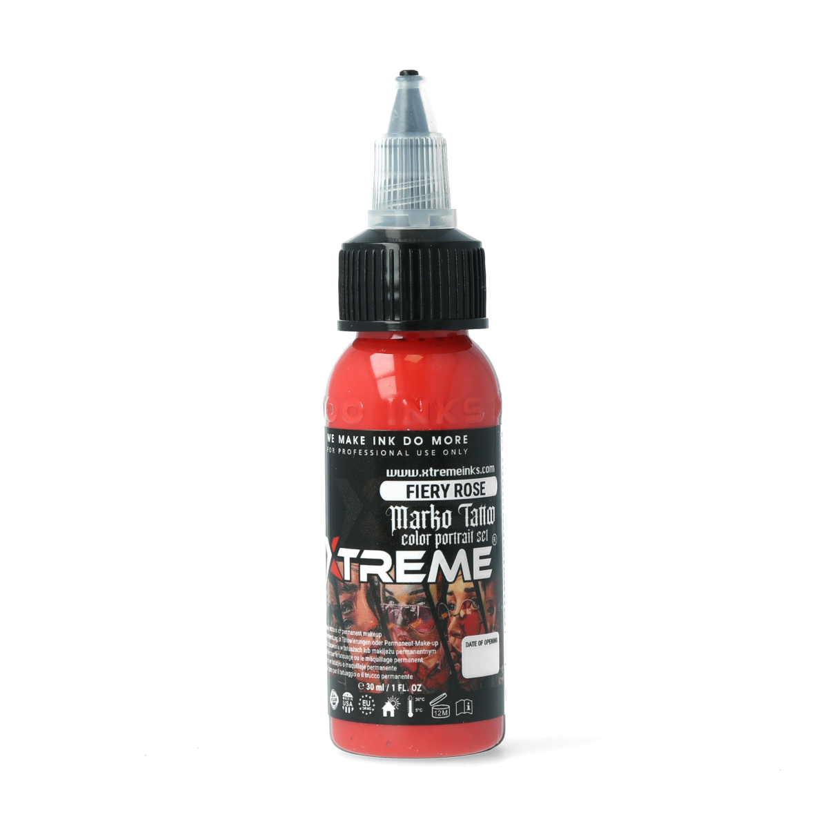 Xtreme Ink - Marko Tattoo - Fiery Rose - 30 ml