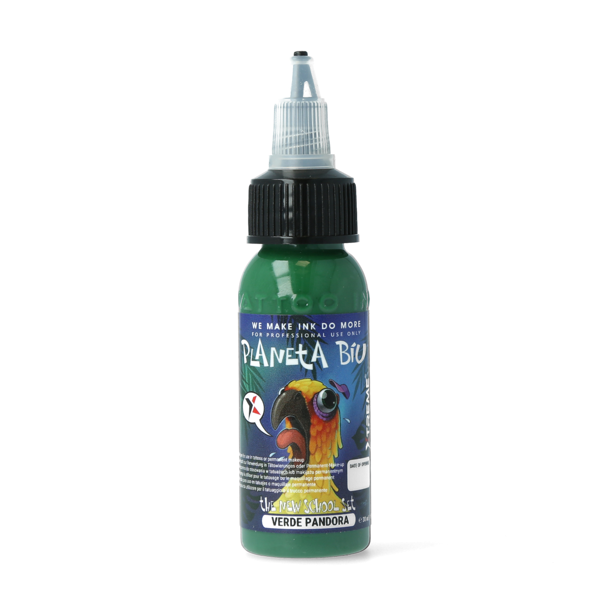 Xtreme Ink - Planeta Biu - Verde Pandora - 30 ml
