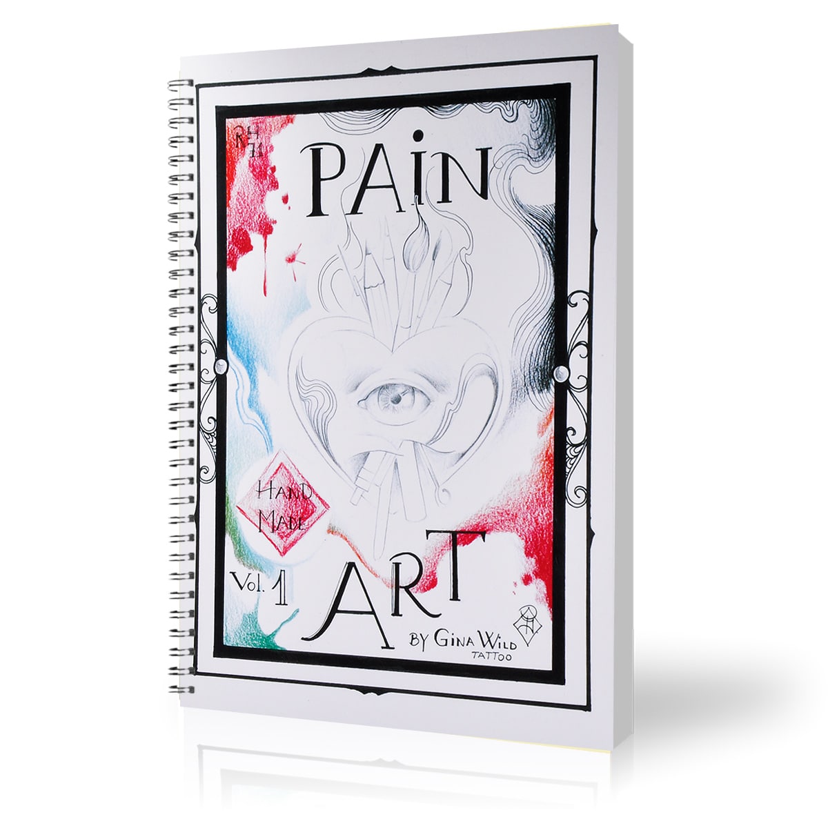 Pain Art Vol. 1 - Sketchbook - Gina Wild Tattoo