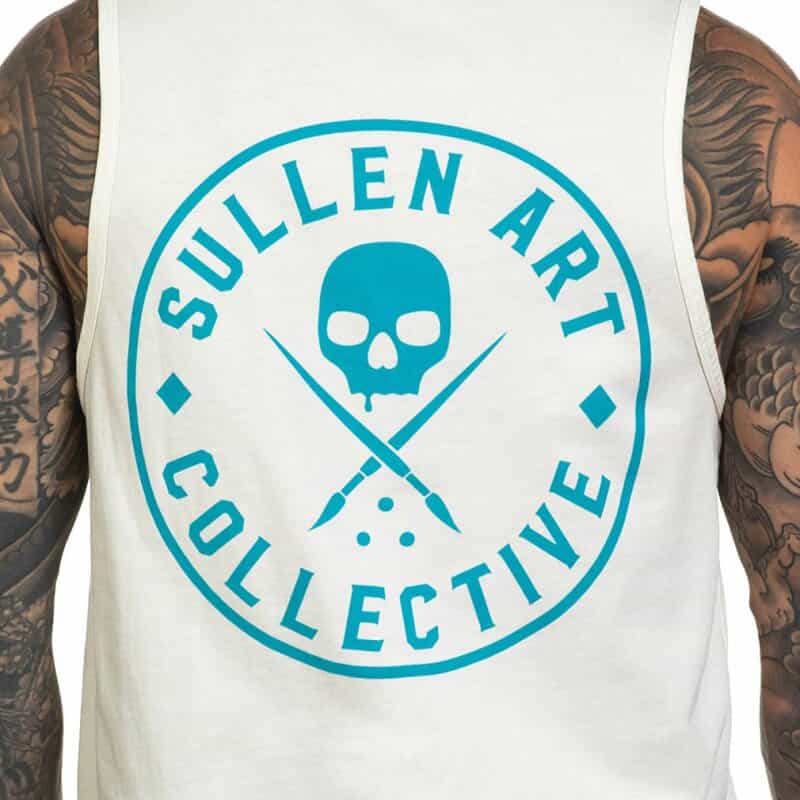 Sullen Clothing - Ever Tank Top - Antique White Size: XXL