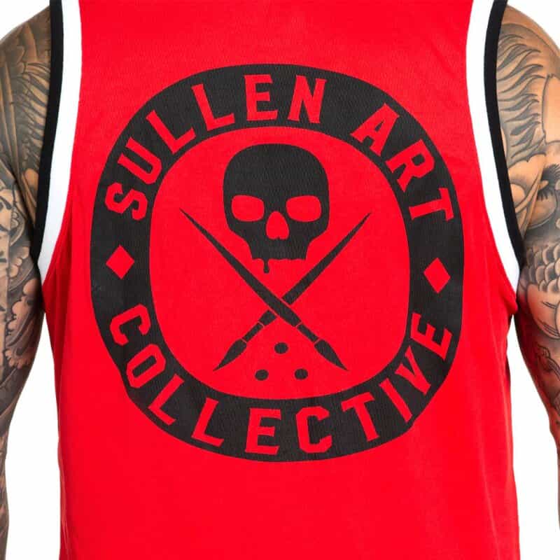 Sullen Clothing - BOH Jersey Tank Top - Red Größe: XXXL