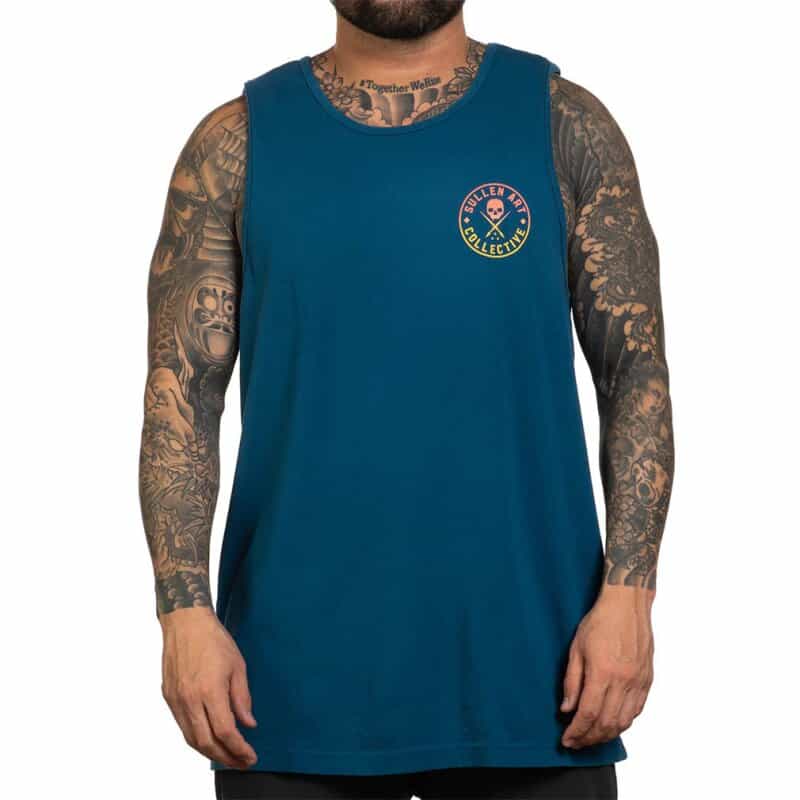 Sullen Clothing - Ever Tank Top - Aegean Blue Size: XL