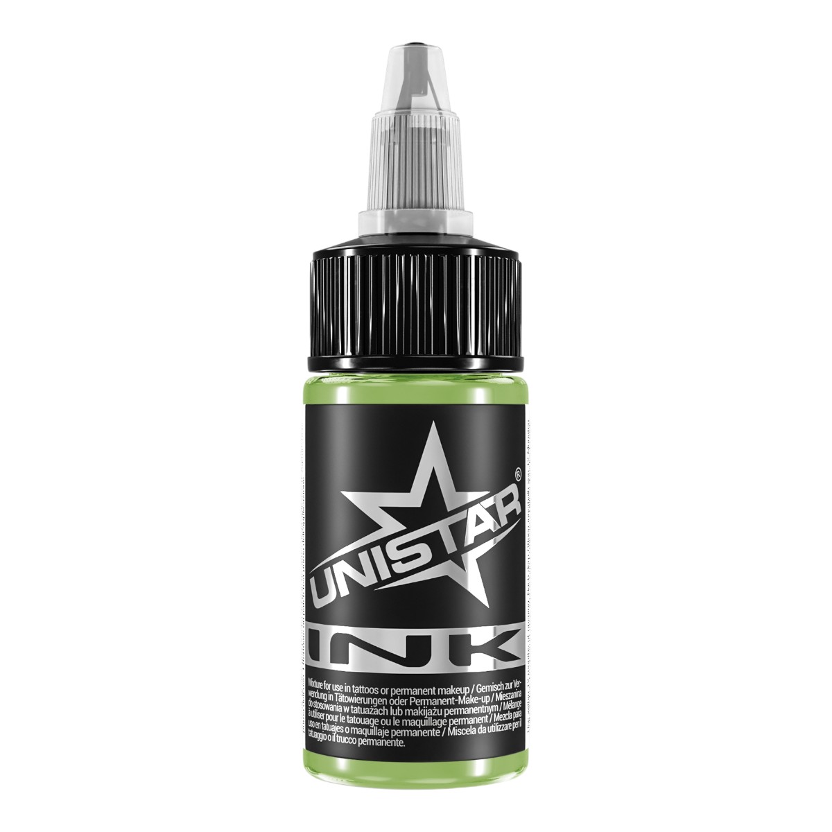 Unistar Colors Ink Vivid Lime 30ml Tattoofarbe