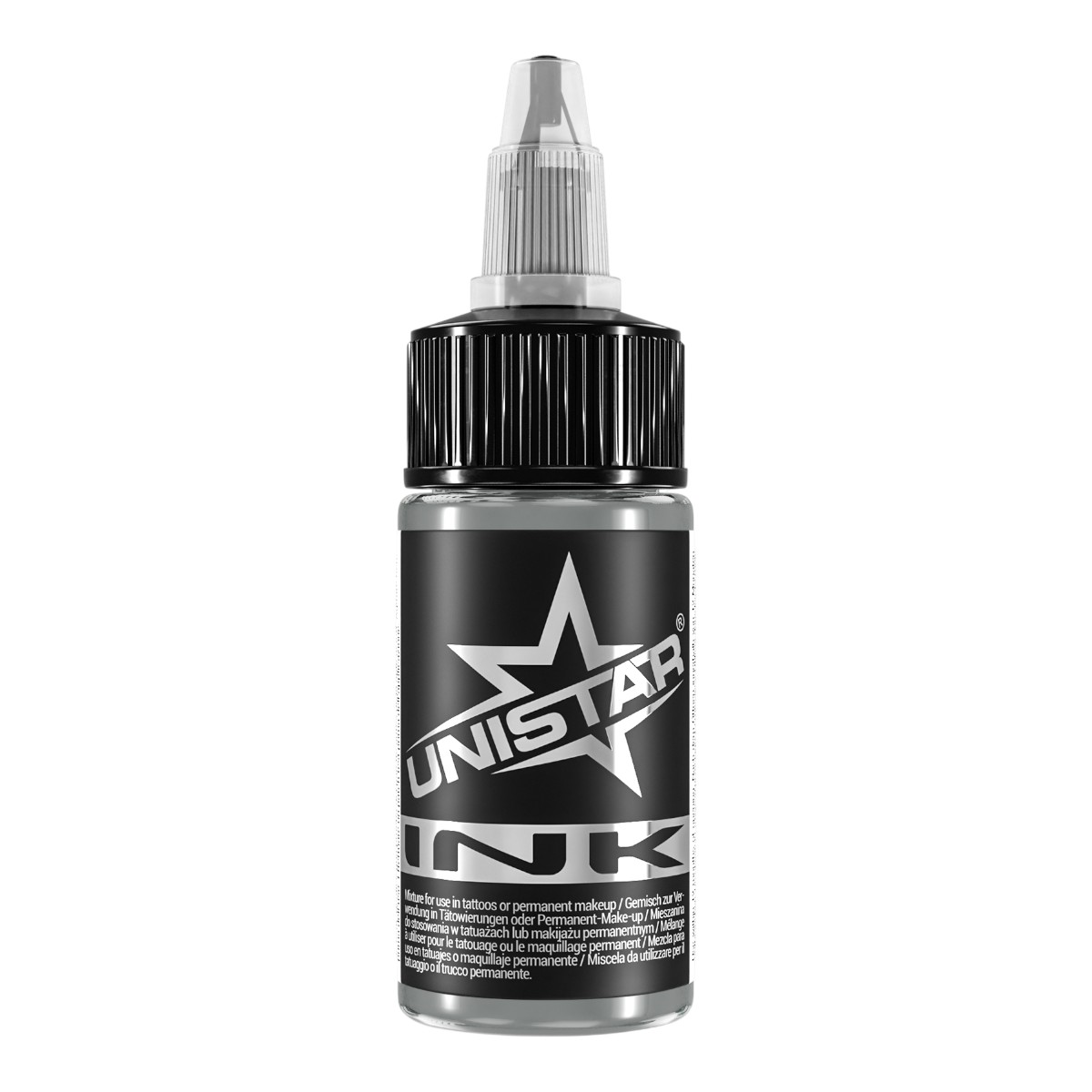 Unistar Colors Ink Solid Gray #2 30ml Tattoofarbe