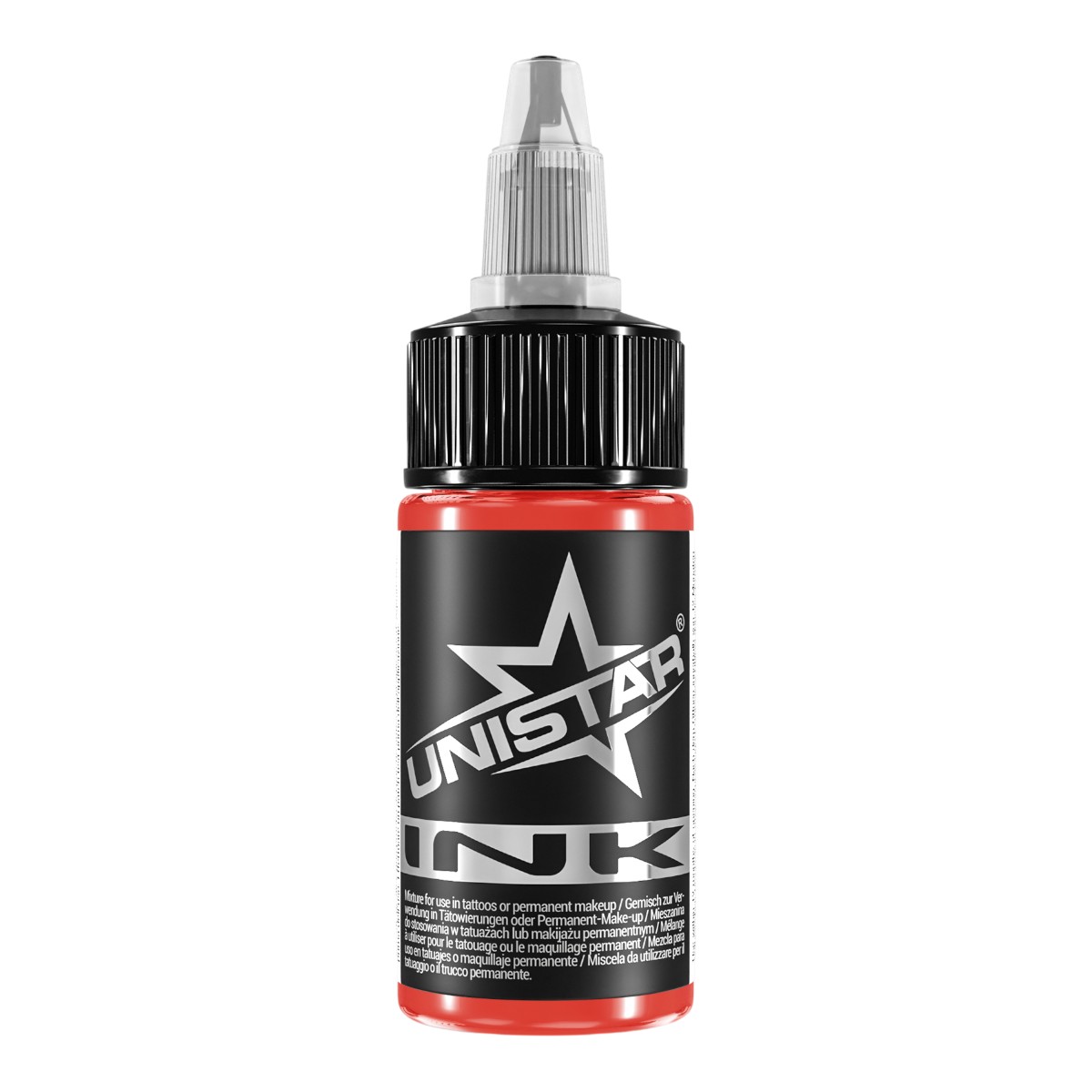 Unistar Colors Ink Basic Red 30ml Tätowierfarbe Flasche KC36