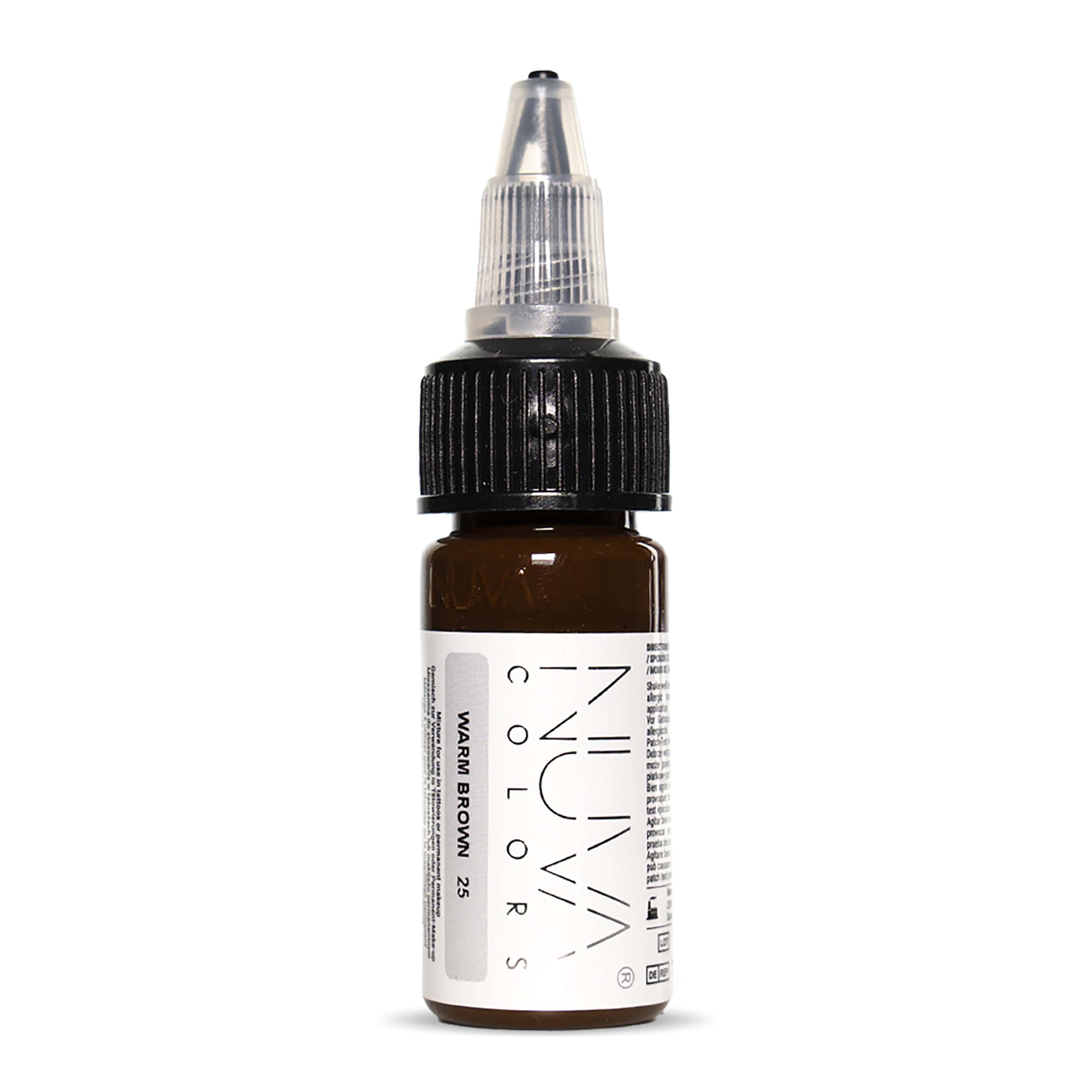 Nuva Colors - PMU Pigment - 25 Warm Brown - 15 ml