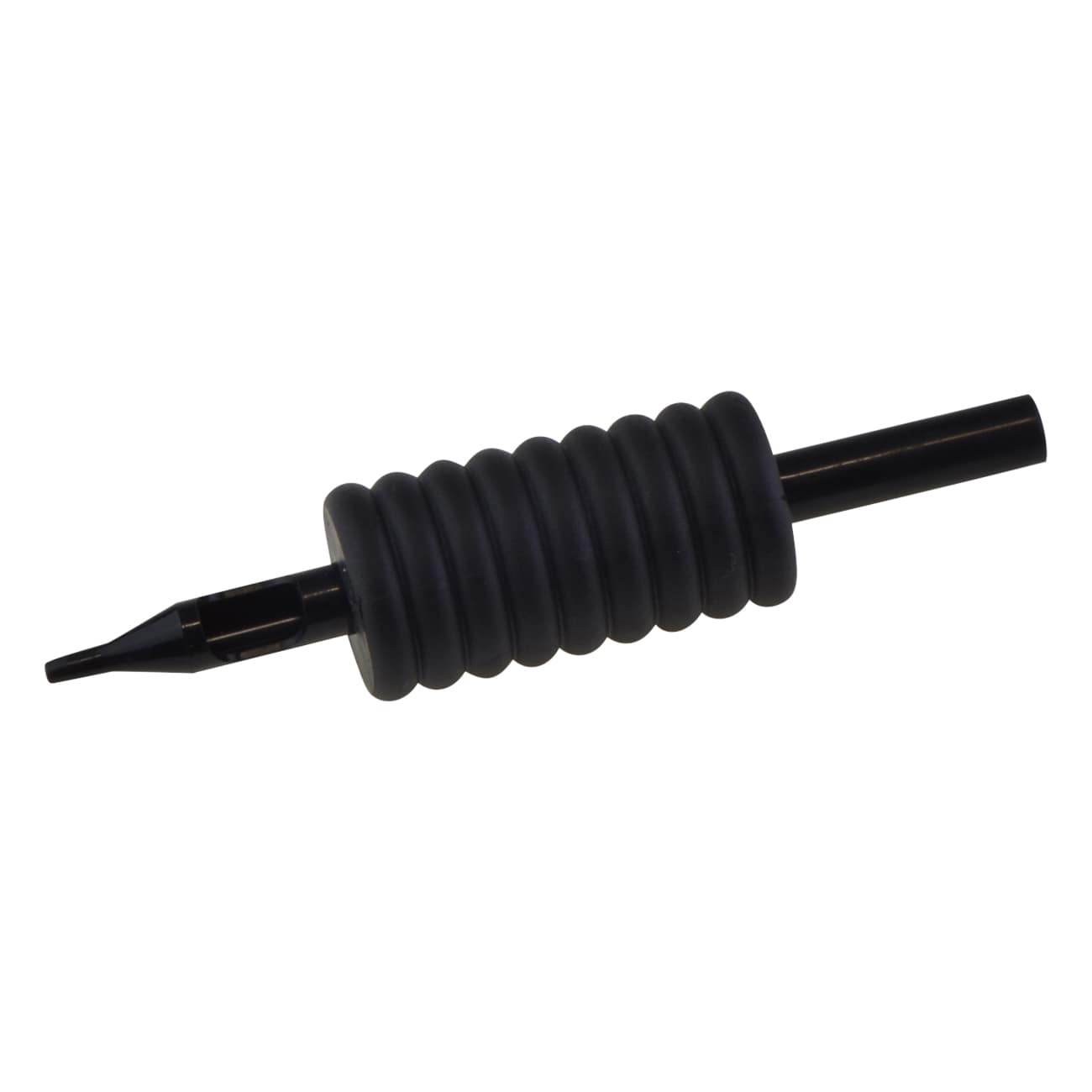Plastic Tube Black Round - Box of 20 tip size: 7 R