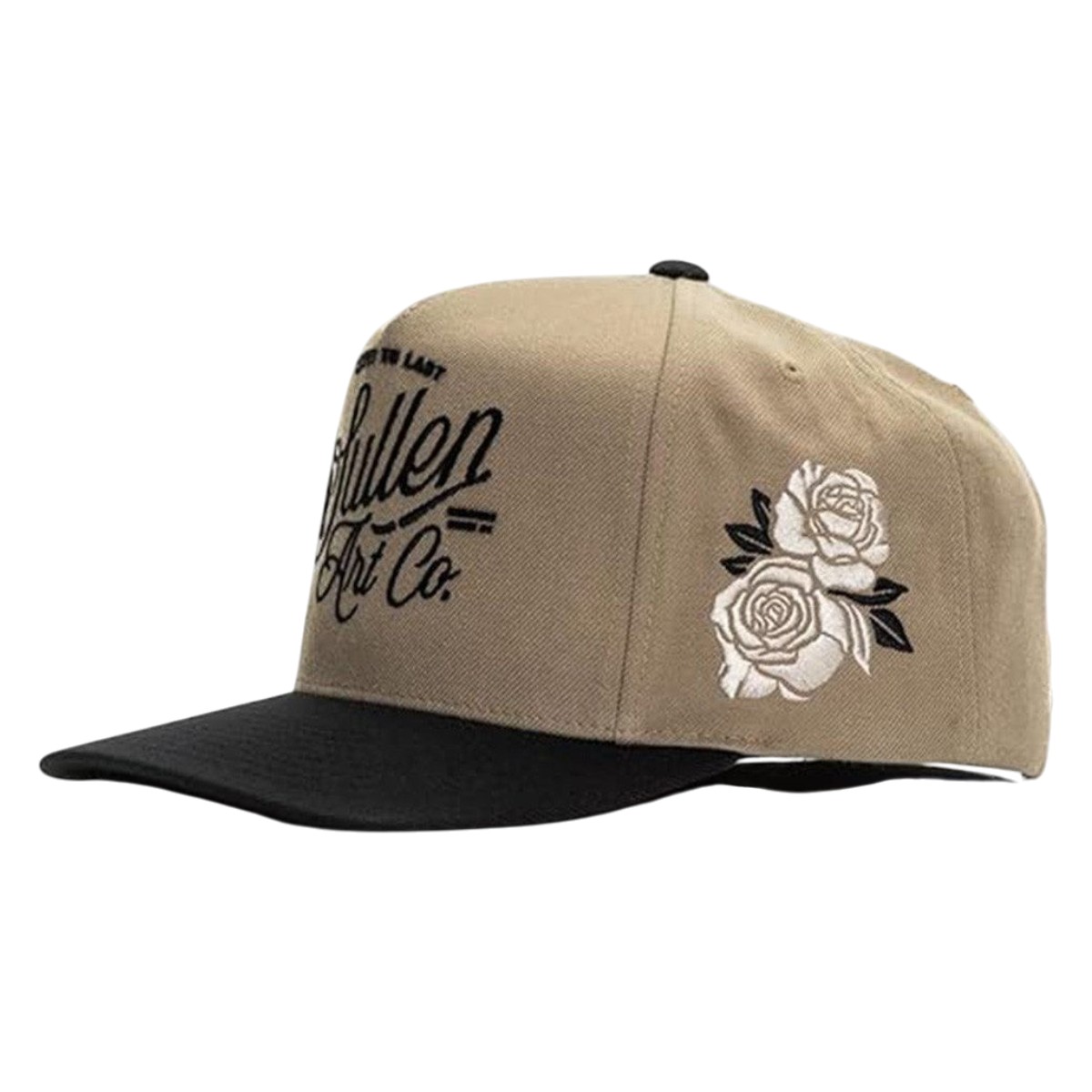 Sullen Clothing Stack Script Snapback - Dark Khaki