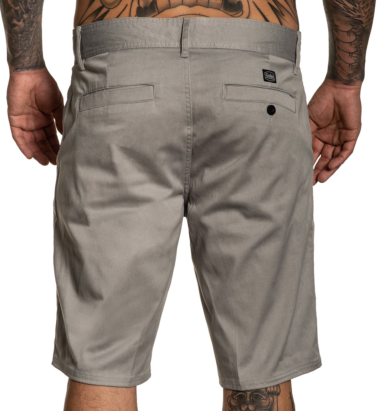Sullen Clothing - Sunset Walk Shorts - Light Grey Größe: 34