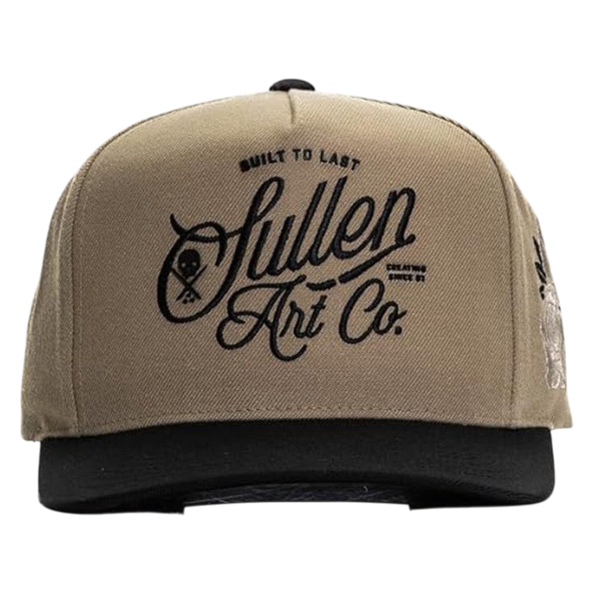 Sullen Clothing Stack Script Snapback - Dark Khaki