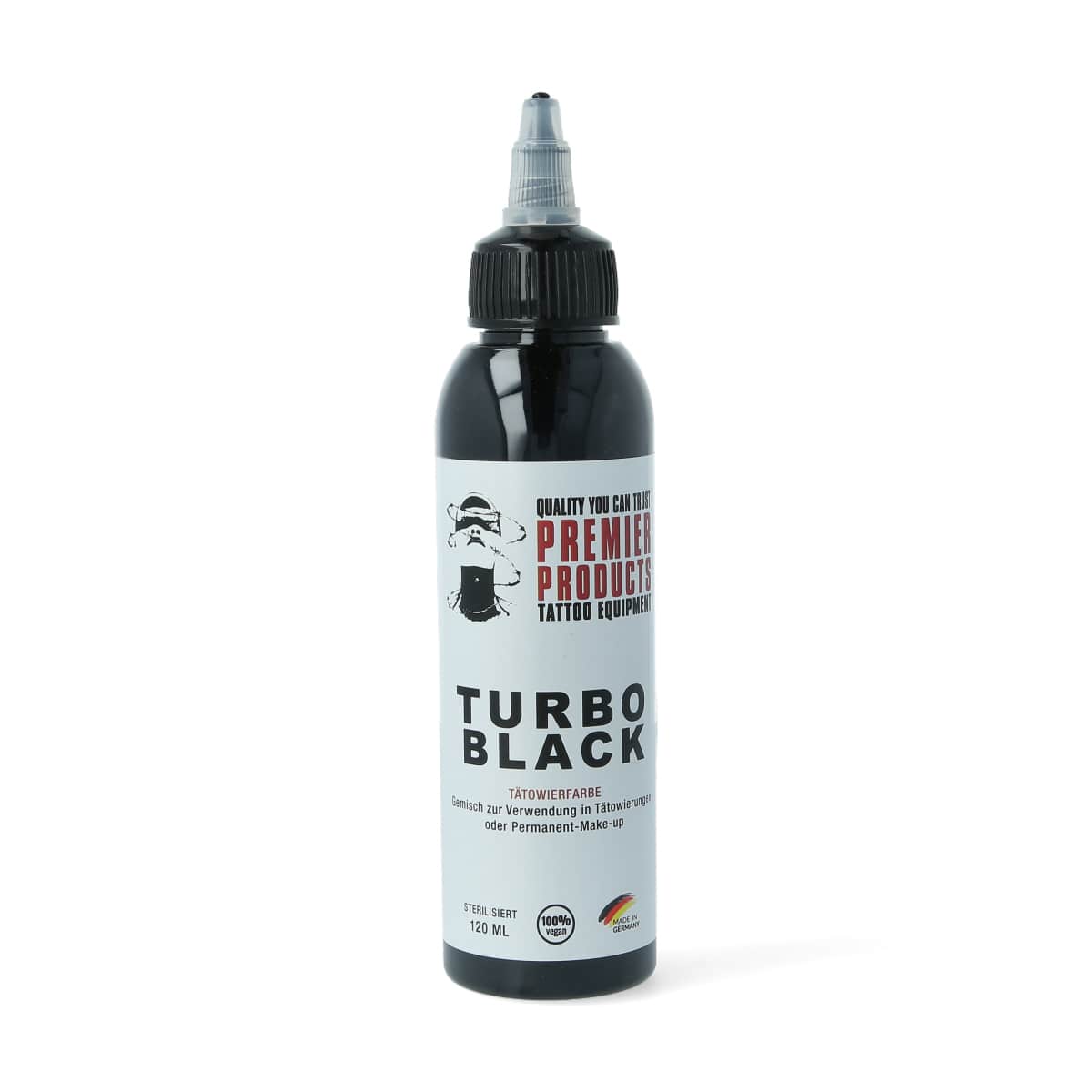 Premier Products Turbo Black - 120 ml Premier Products Turbo Black - 120 ml