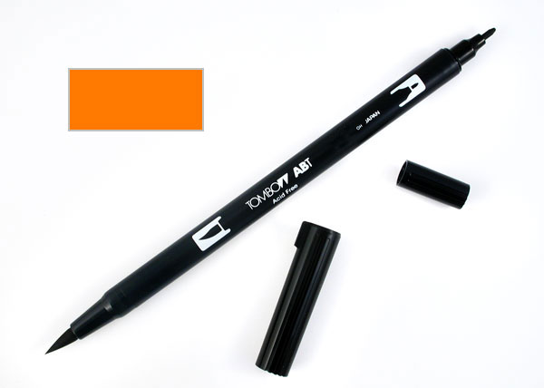 Tombow - Dual Brush Pen Farbe: Orange