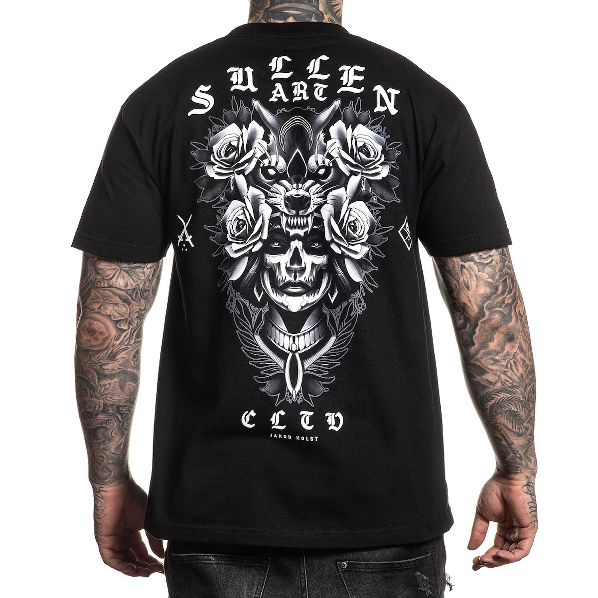 Sullen Clothing - Blaq Wolf Tee