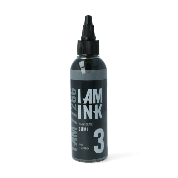 I AM INK - #3 SUMI - First Generation - Tattoofarbe