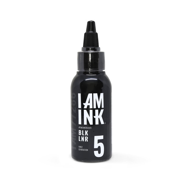 I AM INK - #5 BLK LNR - First Generation - Tattoofarbe