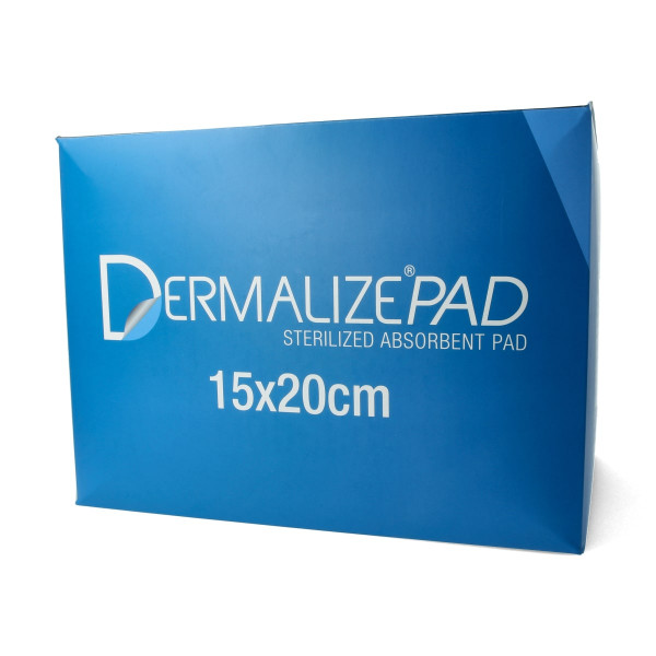 Dermalize - Sterilisierte Pads - Box mit 100 Stück