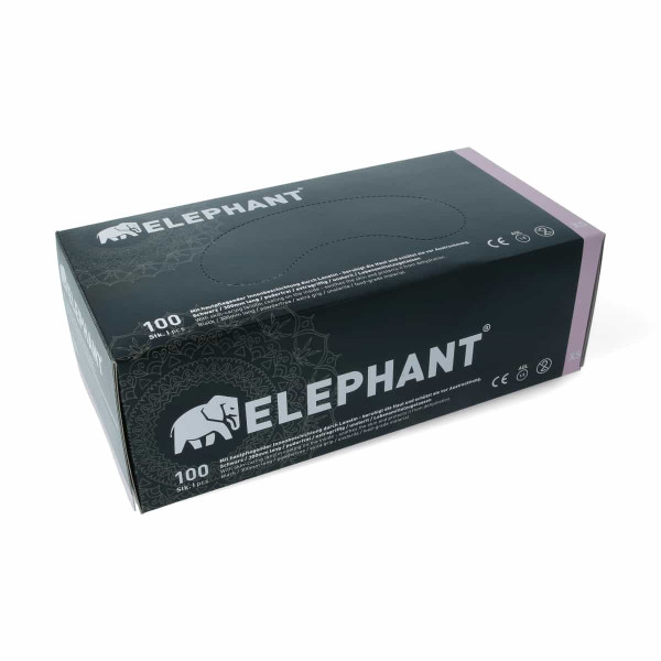 Elephant - Premium Handschuhe - 100 Stck. - Schwarz