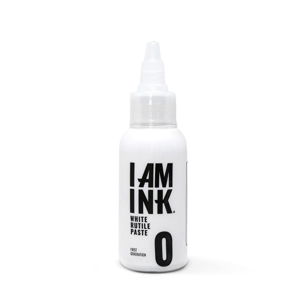I AM INK - #0 White Rutile Paste - First Generation - Tattoofarbe
