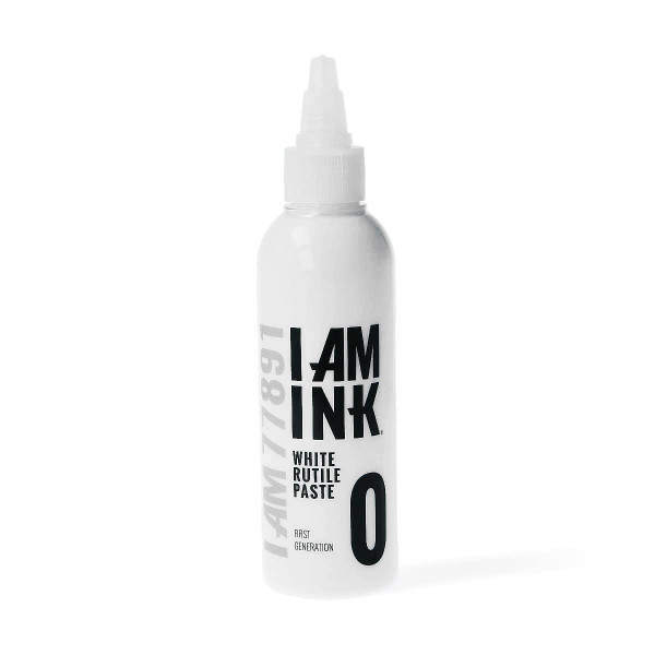 I AM INK - #0 White Rutile Paste - First Generation - Tattoo Ink