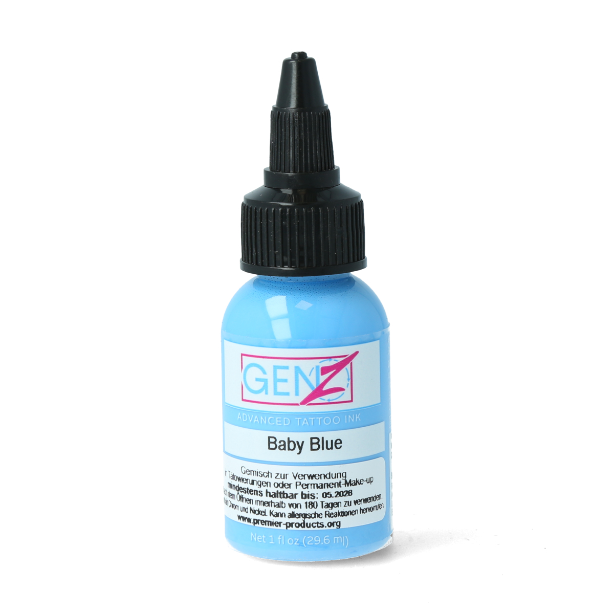Intenze Gen-Z - Tattoo Ink - Baby Blue - 29.6 ml