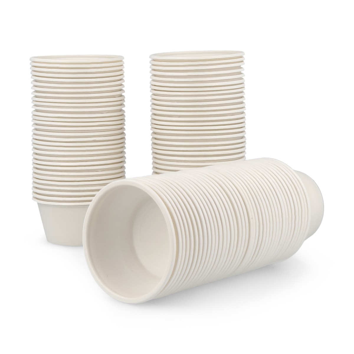 Biologisch abbaubare Becher - 100 Stück Inhalt: 60 ml