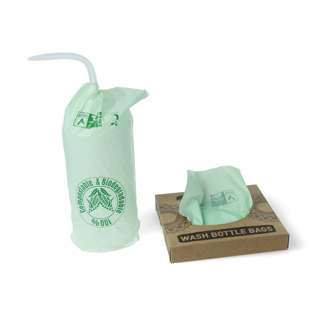 Elephant - Washbottle Bags - Biodegradable - 12 x 20 cm - 100 pieces