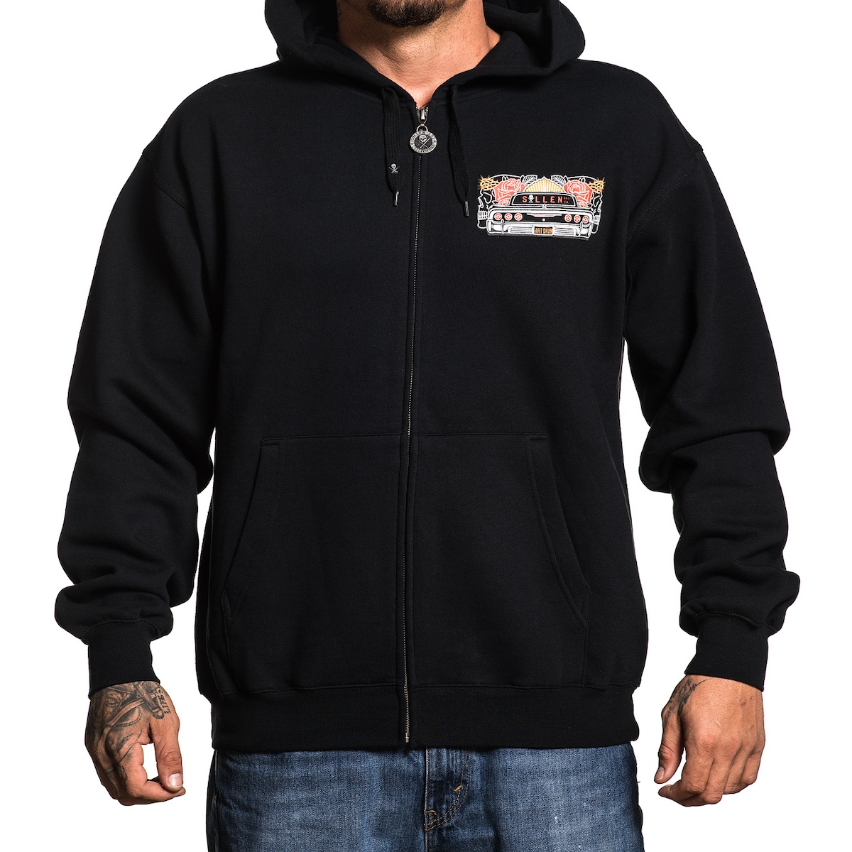 Sullen Clothing - Hoples Zip Hoodie Größe: M