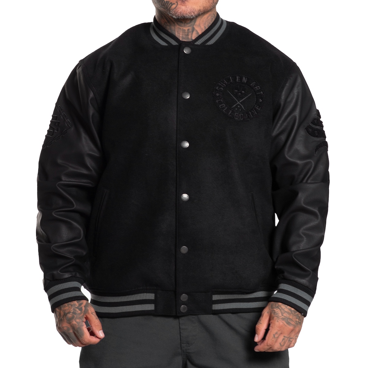 Sullen Clothing - Varsity Jacket Größe: L