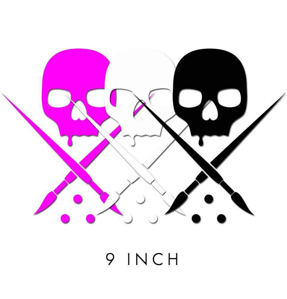 Sullen Clothing - Sticker Badge - 20 cm Pink