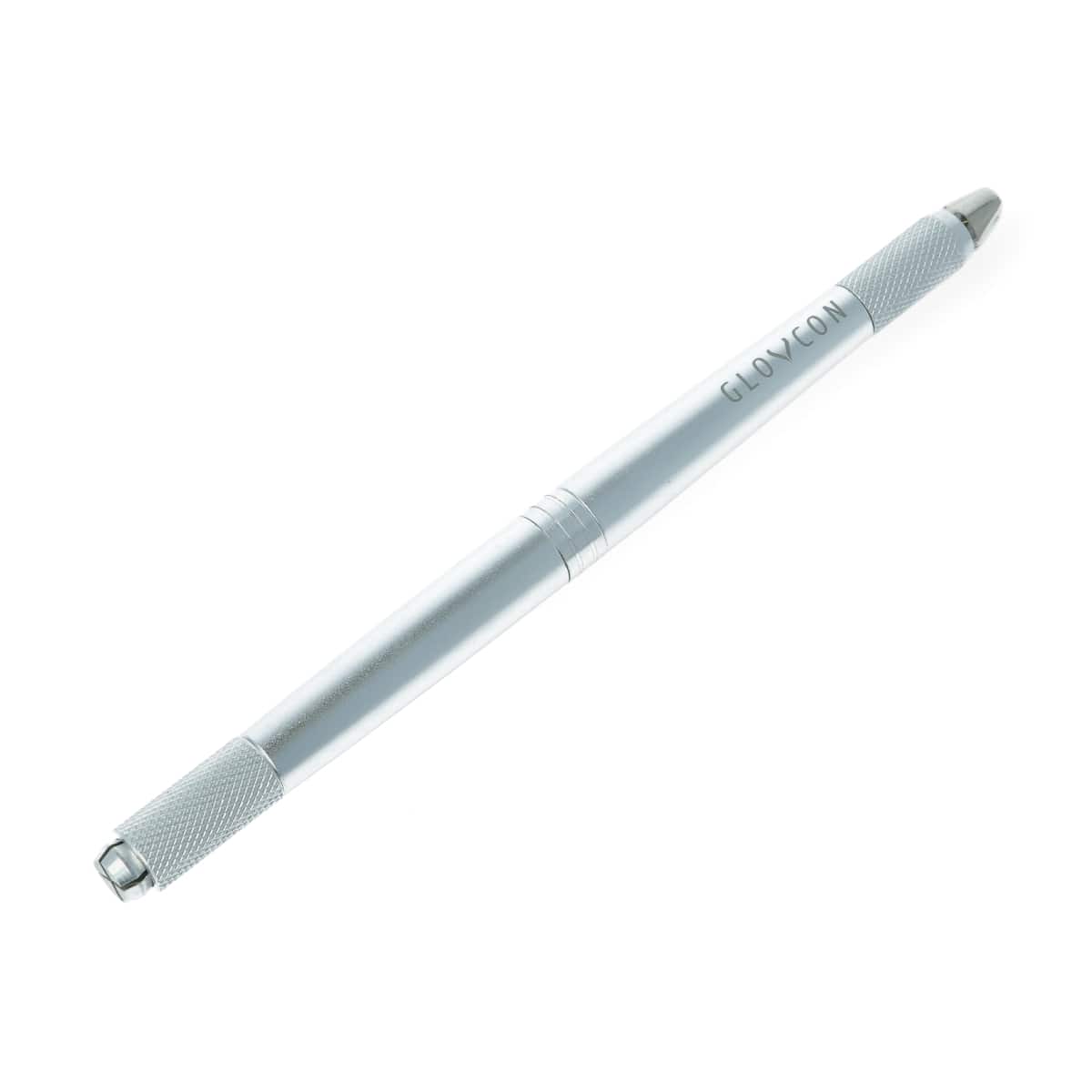 GLOVCON Microblading Pen - Aluminium Doppelseitig - Silber