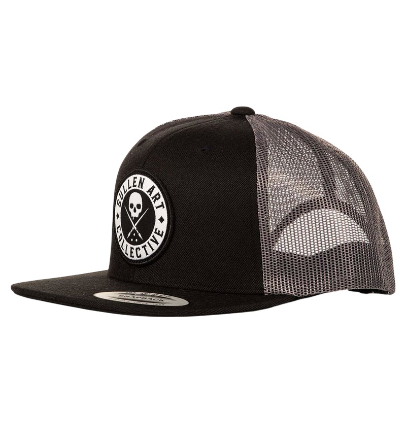 Sullen Clothing - BOH Mesh Hat Black/Grey