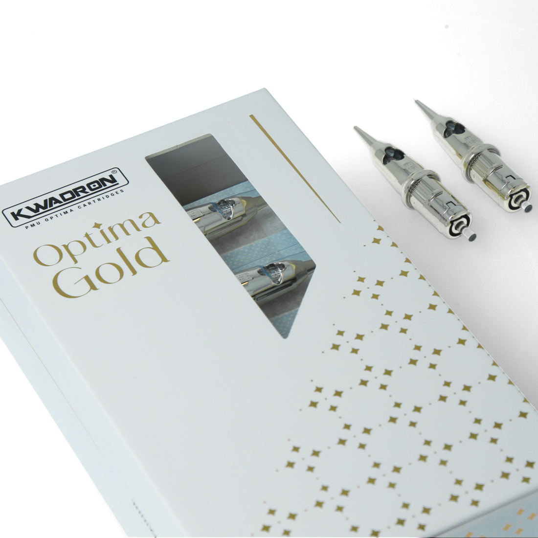 Kwadron - PMU Optima Gold Cartridges - Round Liner - 1RL 0.25 mm