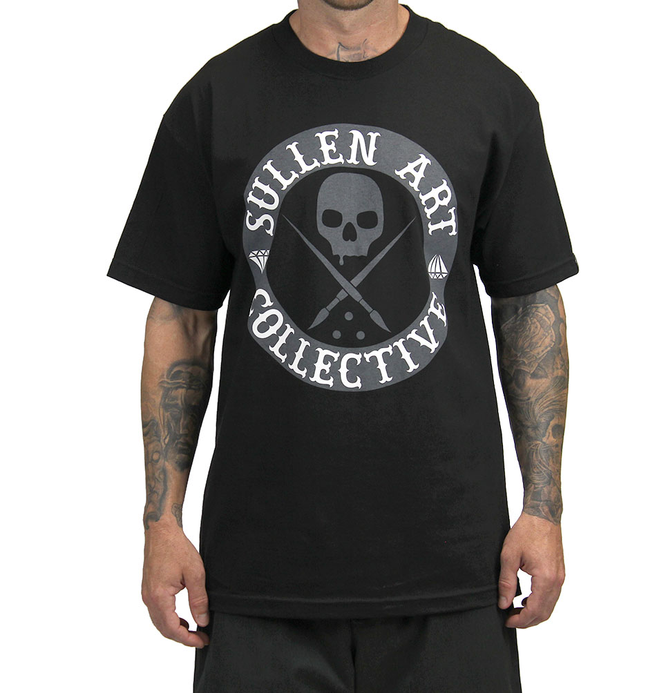 Sullen Clothing - ALL DAY BADGE BLK - S
