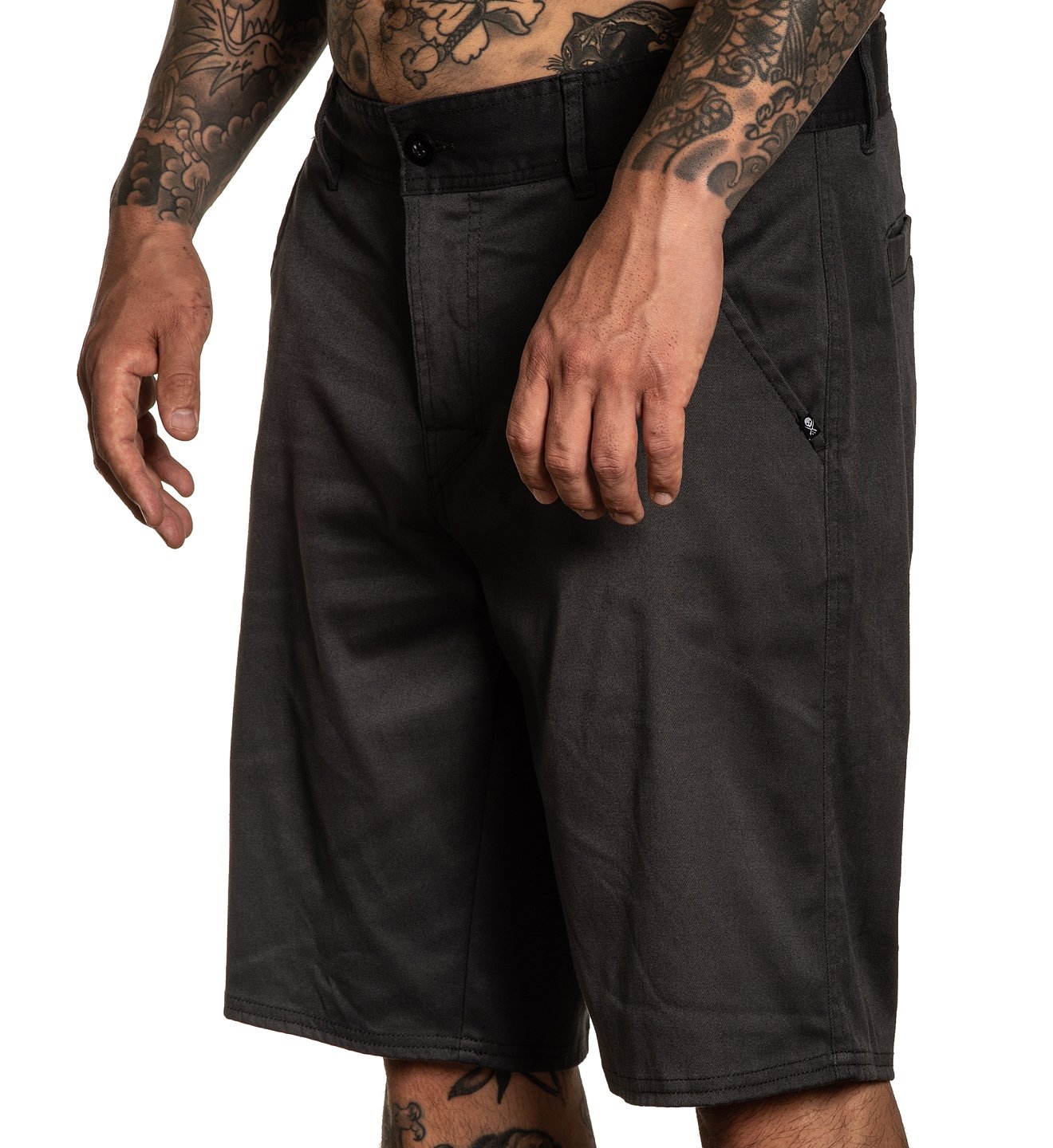 Sullen Clothing - Sunset Walk Shorts - Charcoal Size: 30